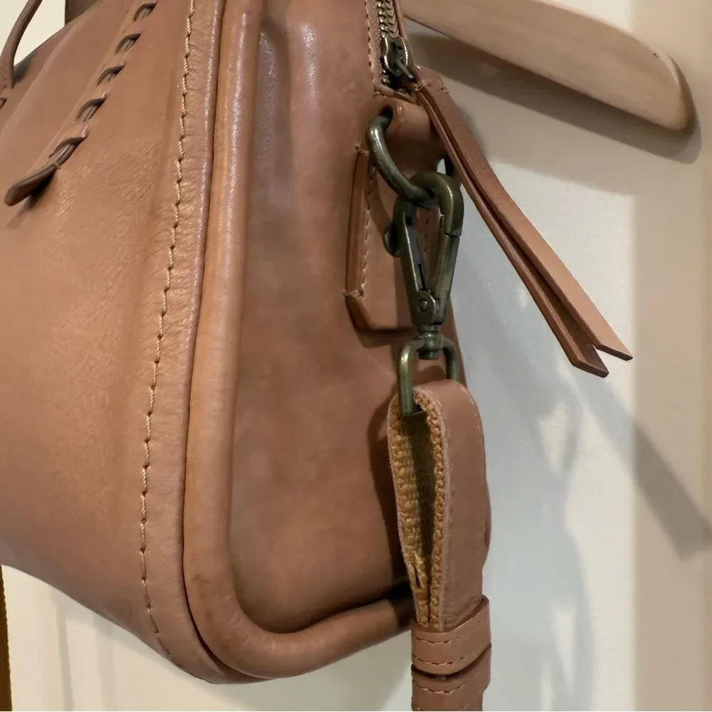 Lucky Brand Tan Leather Satchel